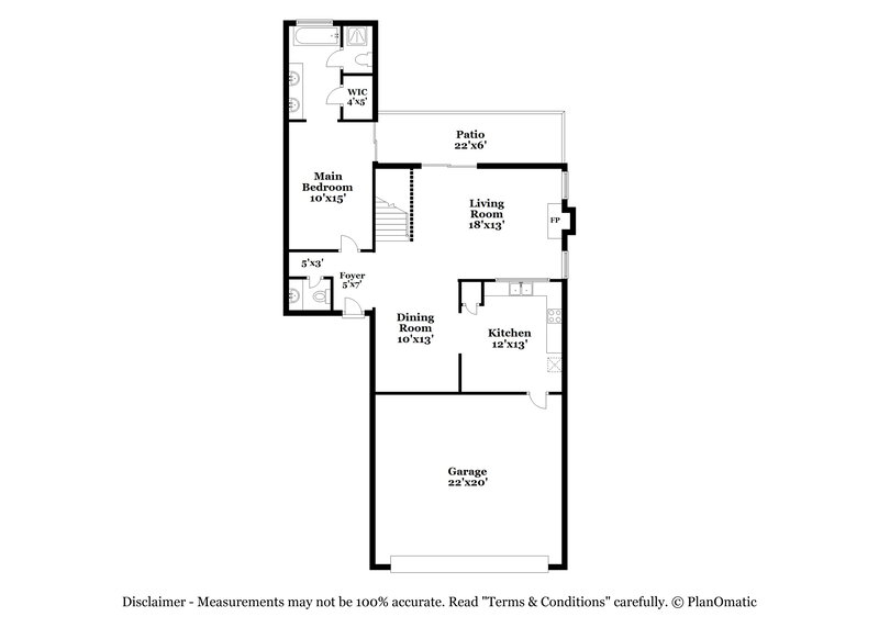 2,460/Mo, 4211 E Mountain Sage Dr Phoenix, AZ 85044 Floorplan View