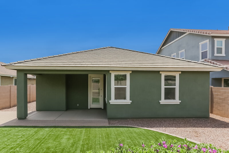2,605/Mo, 7414 E Onza Ave Mesa, AZ 85212 Rear View
