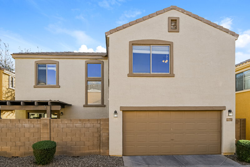 2,225/Mo, 3014 E Megan St Gilbert, AZ 85295 Rear View