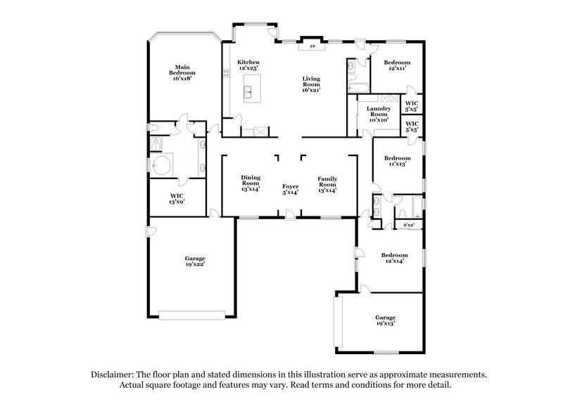 3,485/Mo, 2244 E Canyon Pl Chandler, AZ 85249 Floor Plan View