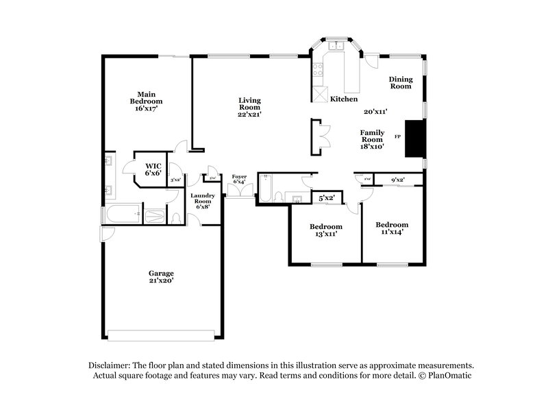 2,150/Mo, 11205 W Sunflower Pl Avondale, AZ 85392 Floor Plan View