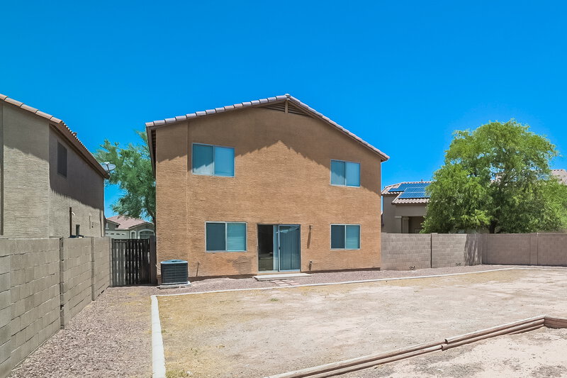 1,905/Mo, 39965 W Sanders Way Maricopa, AZ 85138 Rear View