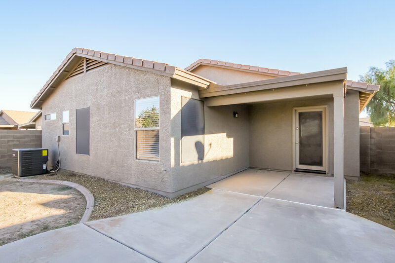 1,685/Mo, 43680 W Bedford Dr Maricopa, AZ 85138 Rear View
