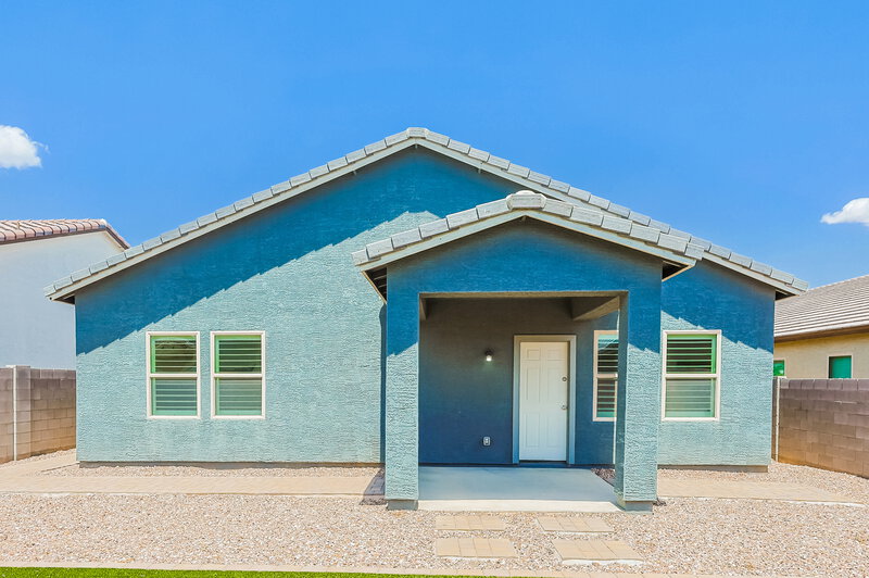 2,155/Mo, 4579 W Foldwing Dr Queen Creek, AZ 85142 Rear View