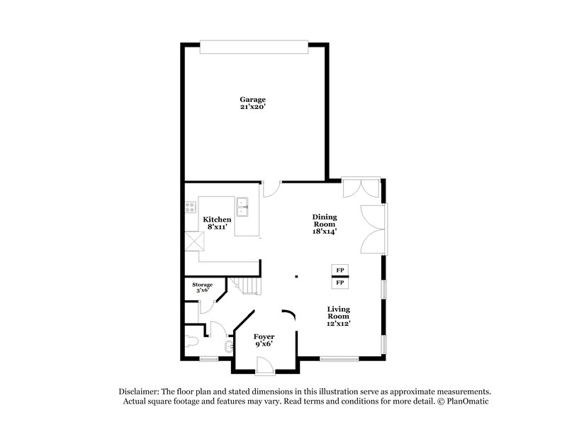 2,840/Mo, 829 S Adam Way Gilbert, AZ 85296 Floor Plan View
