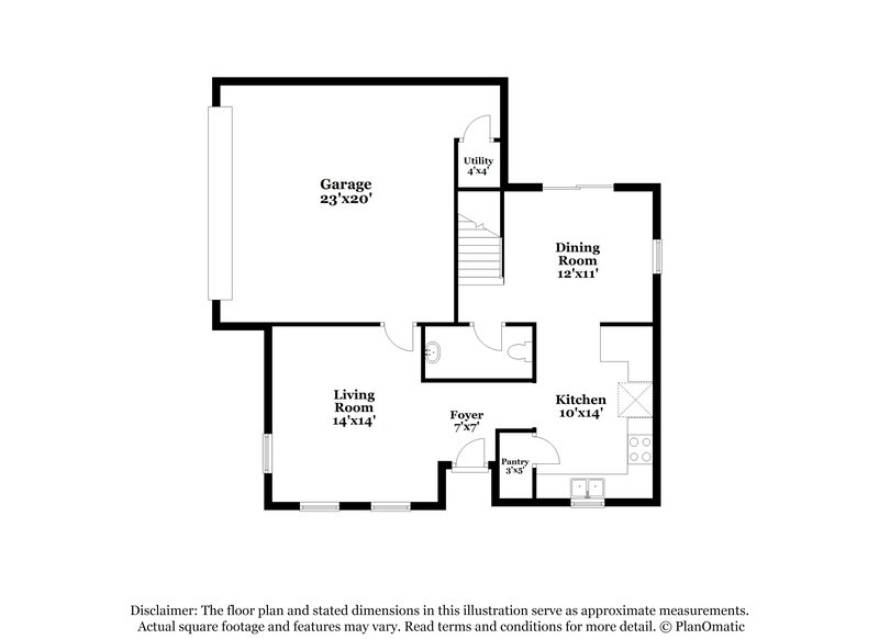1,855/Mo, 10112 E Isleta Ave Mesa, AZ 85209 Floorplan View