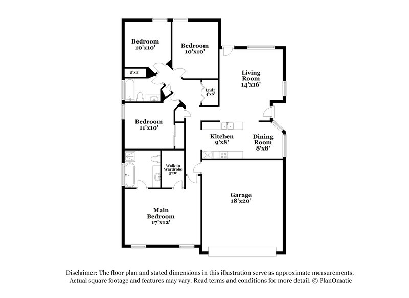 1,740/Mo, 35671 N Mirandesa Dr San Tan Valley, AZ 85143 Floor Plan View