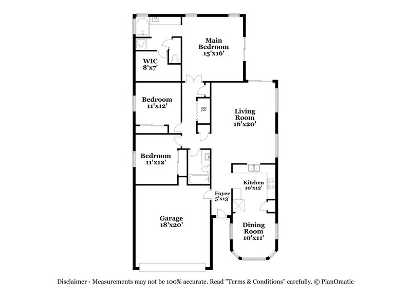 2,220/Mo, 7815 W Northview Ave Glendale, AZ 85303 Floorplan View