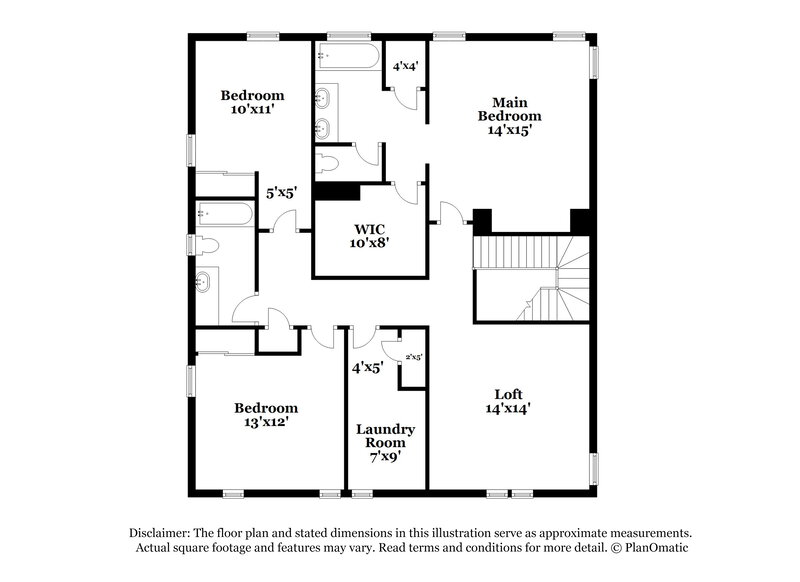 2,475/Mo, 25718 N 122nd Ave Peoria, AZ 85383 Floor Plan View 2