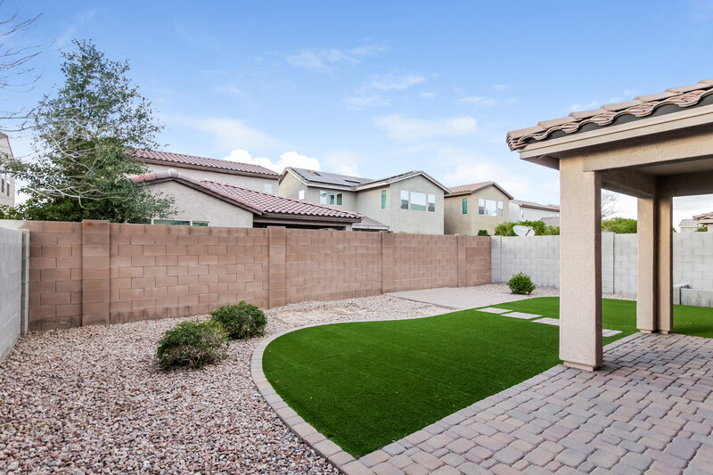 2,475/Mo, 25718 N 122nd Ave Peoria, AZ 85383 Rear View 2