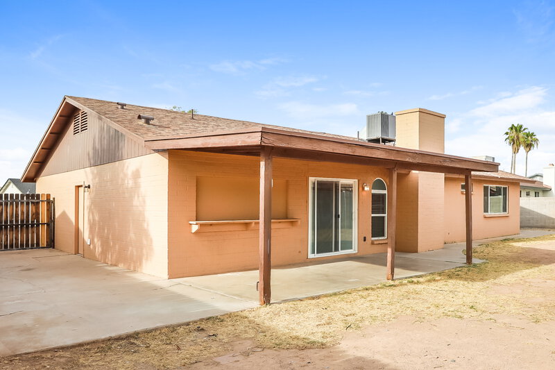 2,735/Mo, 631 W Lindner Ave Mesa, AZ 85210 Rear View