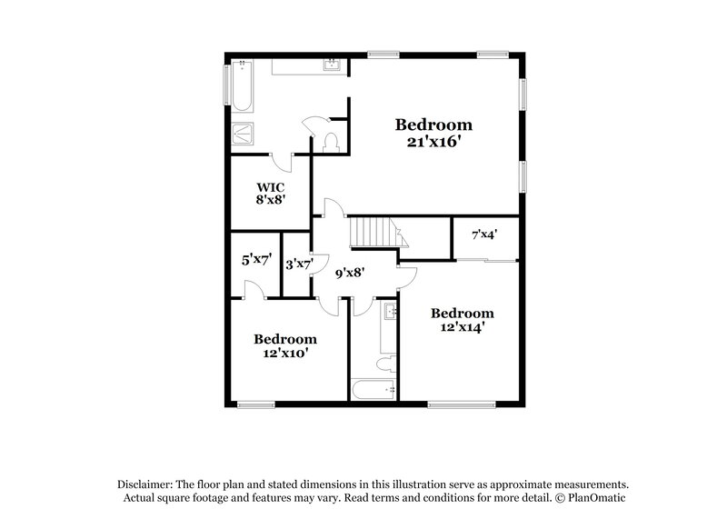 2,495/Mo, 2255 E Parkside Ln Phoenix, AZ 85024 Floor Plan View 2