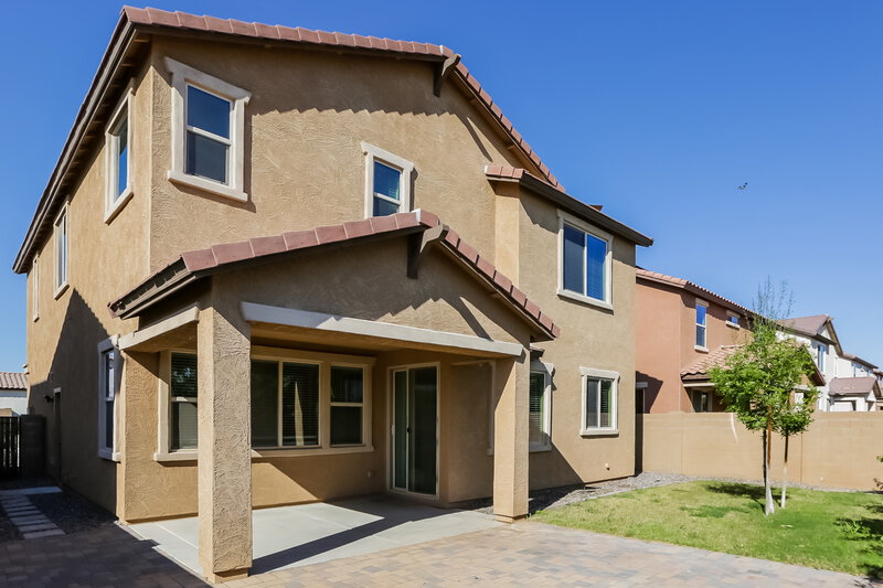2,835/Mo, 7931 E Boise St Mesa, AZ 85207 Rear View