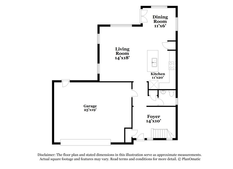 1,595/Mo, 9111 S 258th Ln Buckeye, AZ 85326 Floorplan View 2