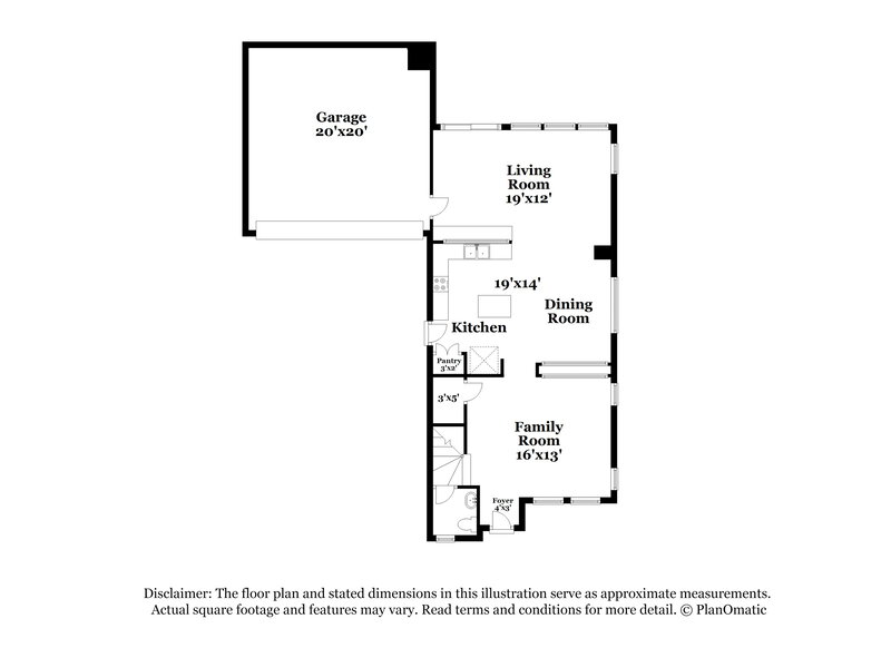3,140/Mo, 4009 W Minton St Phoenix, AZ 85041 Floor Plan View
