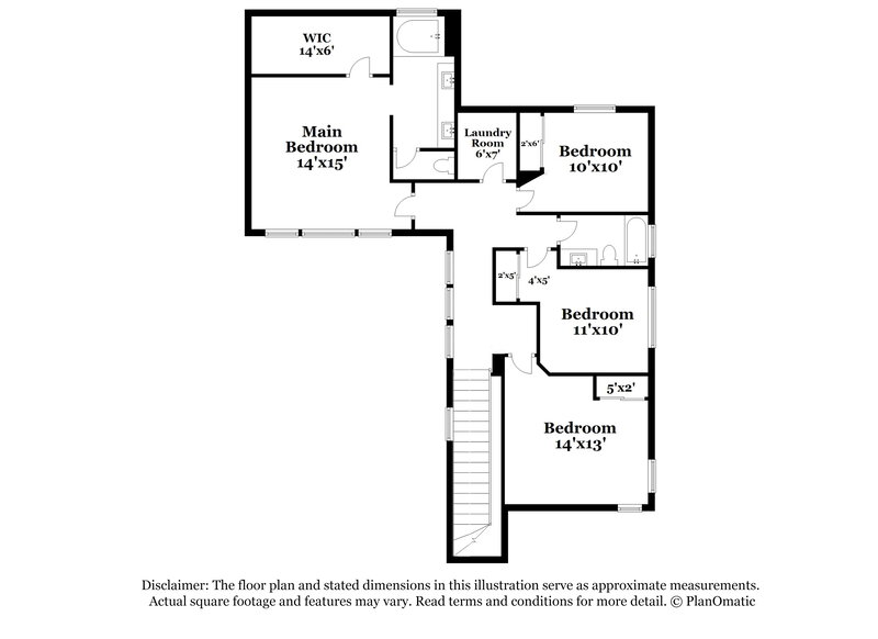 3,140/Mo, 4009 W Minton St Phoenix, AZ 85041 Floor Plan View 2