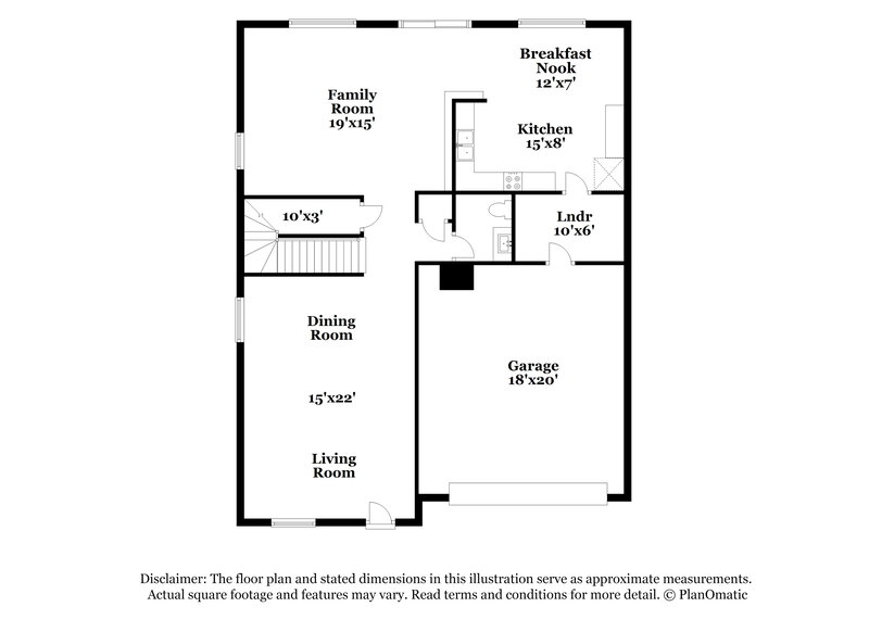 2,590/Mo, 7008 W Alta Vista Rd Laveen, AZ 85339 Floor Plan View