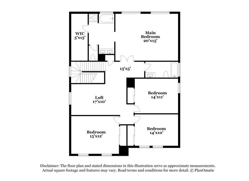 2,590/Mo, 7008 W Alta Vista Rd Laveen, AZ 85339 Floor Plan View 2