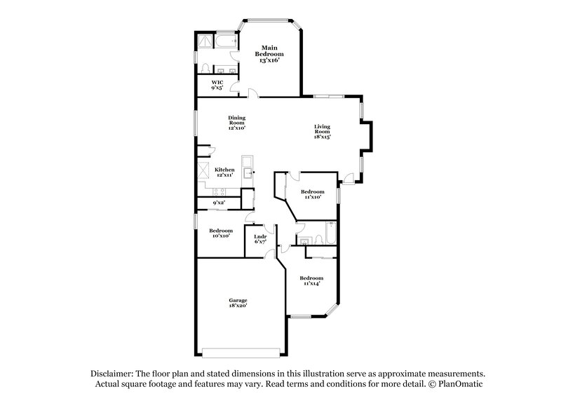 2,190/Mo, 22333 E Via del Rancho Queen Creek, AZ 85142 Floor Plan View
