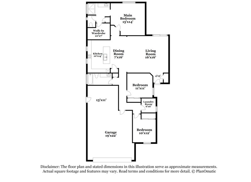 1,905/Mo, 32830 N Sandstone Dr San Tan Valley, AZ 85143 Floorplan View