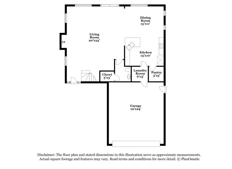 2,500/Mo, 4536 W Cottontail Rd Phoenix, AZ 85086 Floorplan View