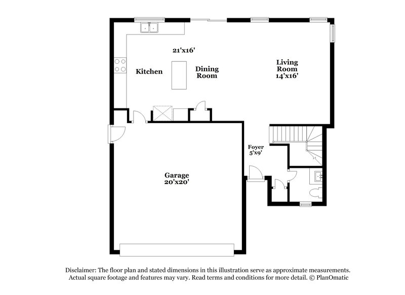 2,305/Mo, 6340 W Branham Ln Laveen, AZ 85339 Floor Plan View