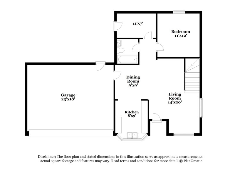 2,270/Mo, 235 N 22nd Pl Unit 556 Mesa, AZ 85213 Floor Plan View 2