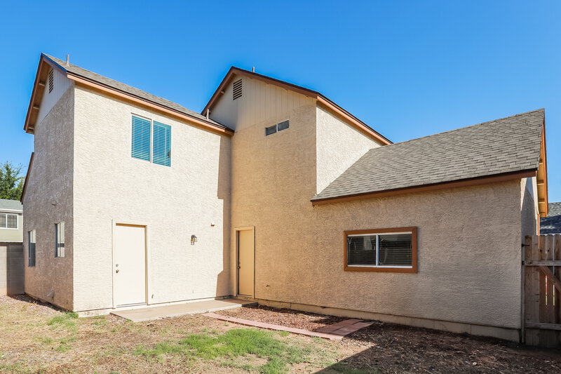 2,100/Mo, 235 N 22nd Pl Unit 556 Mesa, AZ 85213 Rear View