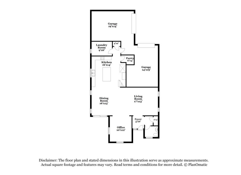 2,110/Mo, 3630 W Turtle Hill Ct Anthem, AZ 85086 Floor Plan View