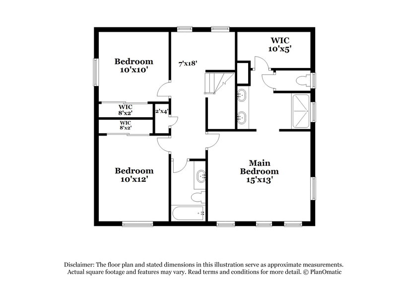 2,110/Mo, 3630 W Turtle Hill Ct Anthem, AZ 85086 Floor Plan View 2