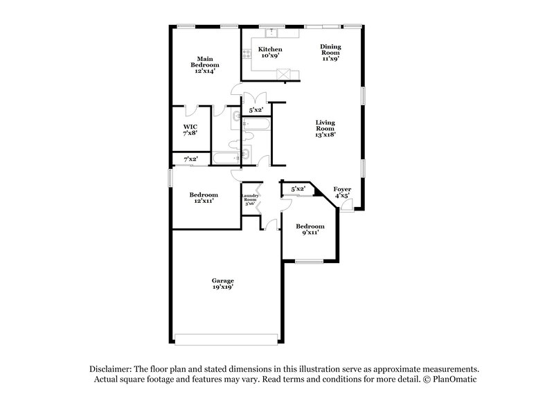 1,715/Mo, 3483 E Desert Moon Trl SAN TAN VALLEY, AZ 85143 Floorplan View