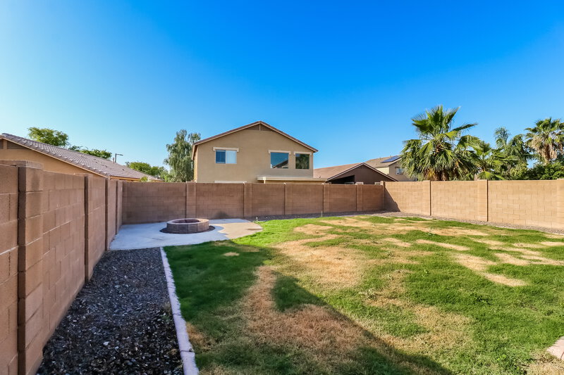 1,920/Mo, 16871 W Portland St Goodyear, AZ 85338 Backyard View