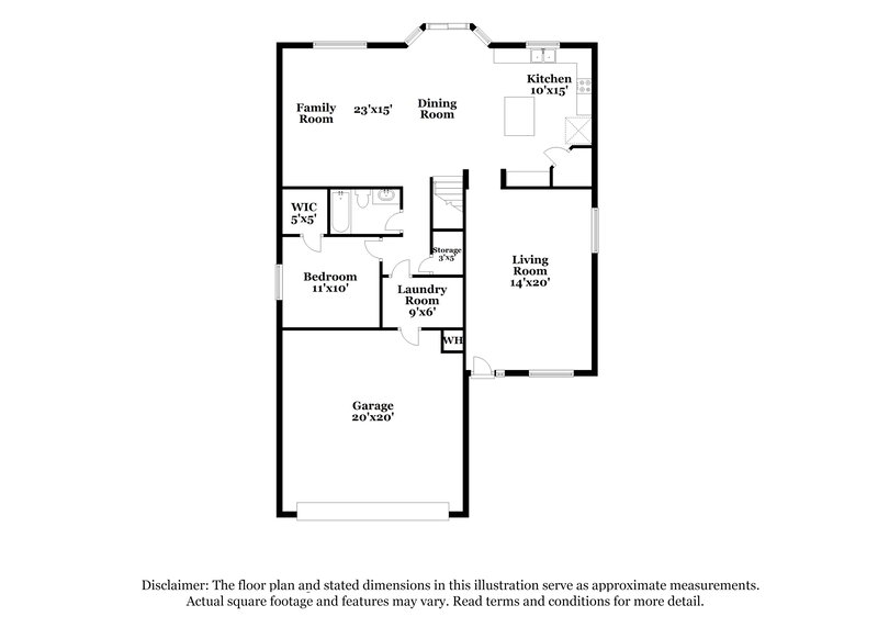 3,480/Mo, 3007 W La Salle St Phoenix, AZ 85041 Floorplan View 2
