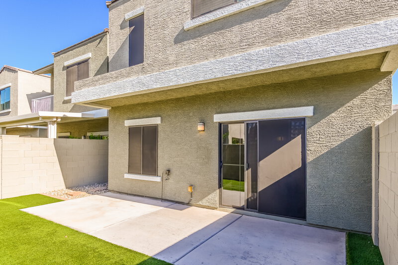 2,100/Mo, 18777 N 43rd Ave Unit 27 Glendale, AZ 85308 Rear View