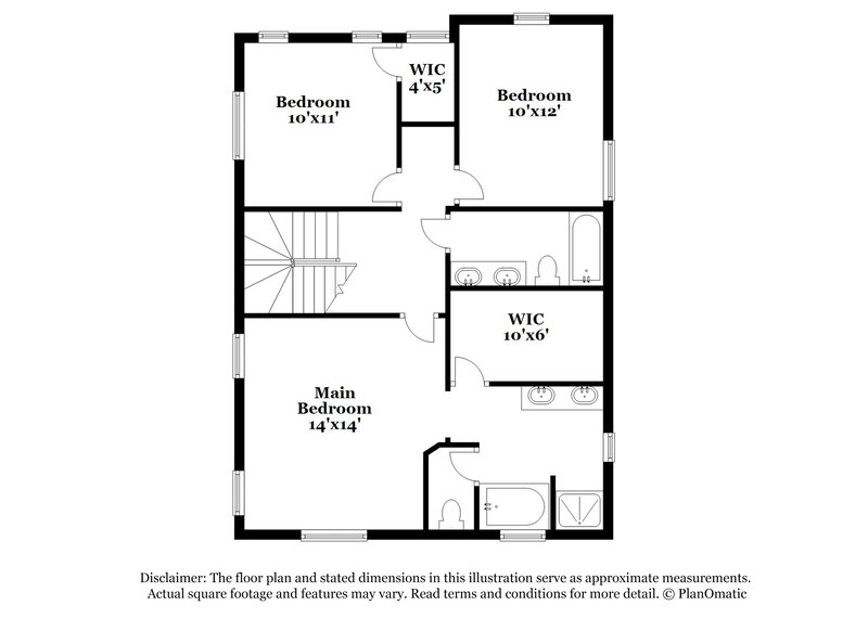 1,900/Mo, 14069 W Country Gables Dr Surprise, AZ 85379 Floor Plan View 2