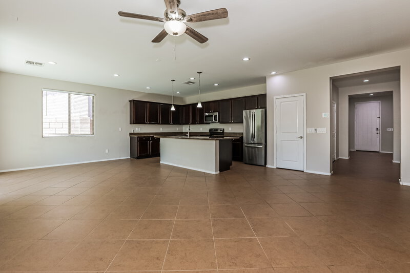 2,190/Mo, 22479 E Desert Spoon Dr Queen Creek, AZ 85142 Living Room View 2