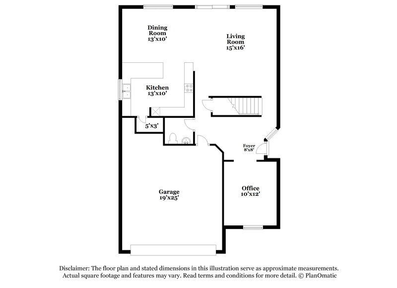 2,385/Mo, 37766 N Sandy Dr San Tan Valley, AZ 85140 Floor Plan View