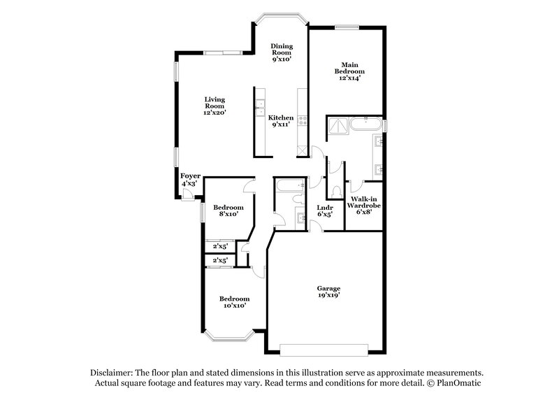 2,240/Mo, 1617 W Kesler Ln Chandler, AZ 85224 Floor Plan View