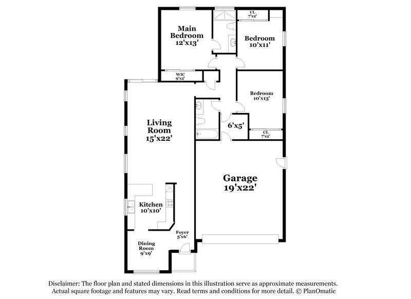 1,775/Mo, 900 W Broadway Ave Lot 11 Apache Junction, AZ 85120 Floor Plan View