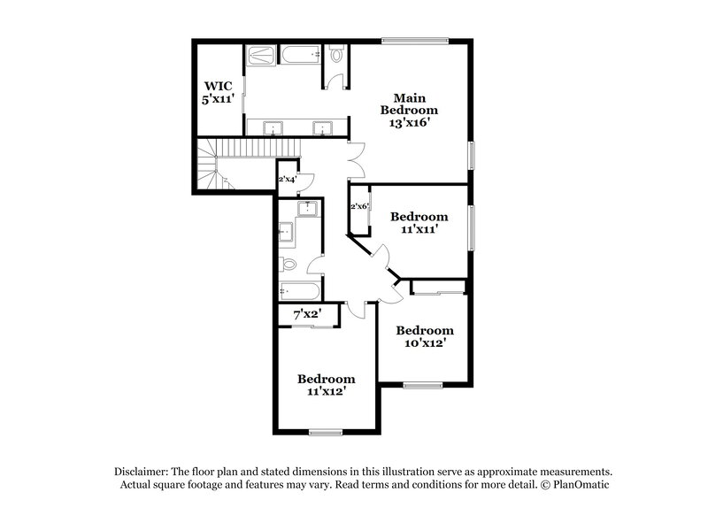 3,310/Mo, 1297 E Tradewind Dr Gilbert, AZ 85234 Floor Plan View