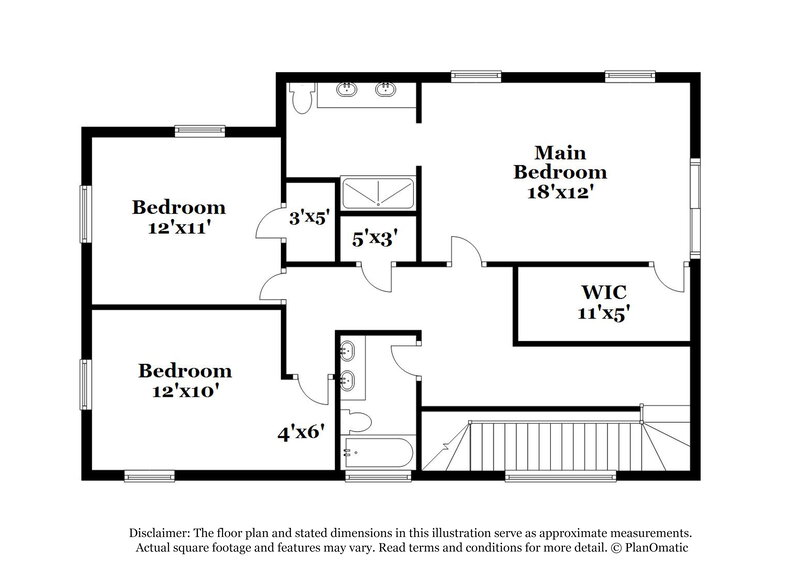 2,135/Mo, 1807 W Minton St Phoenix, AZ 85041 Floor Plan View 2