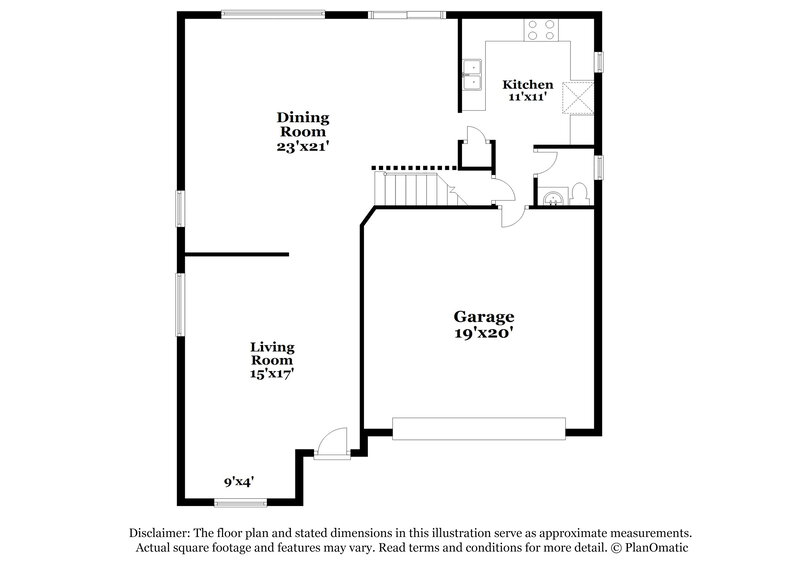 2,300/Mo, 6326 W Harwell Rd Laveen, AZ 85339 Floorplan View