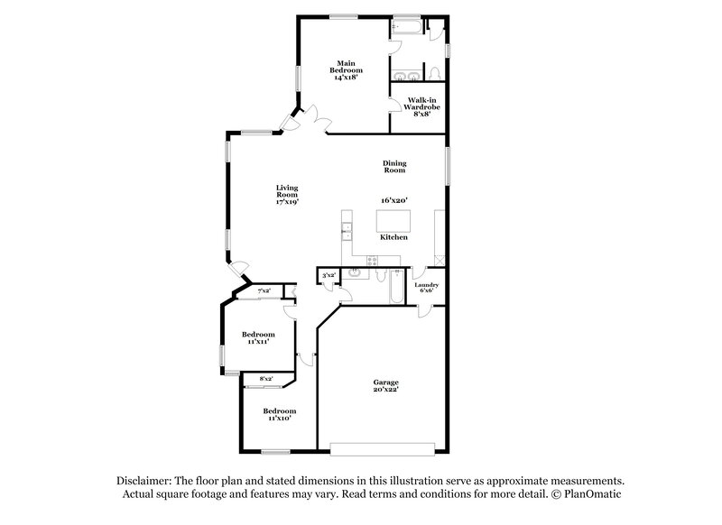 2,390/Mo, 10912 E Dragoon Ave Mesa, AZ 85208 Floor Plan View