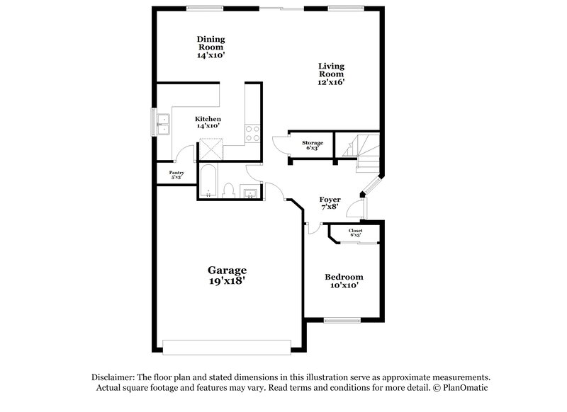 2,065/Mo, 18806 N Lousandra Dr Maricopa, AZ 85138 Floorplan View 2