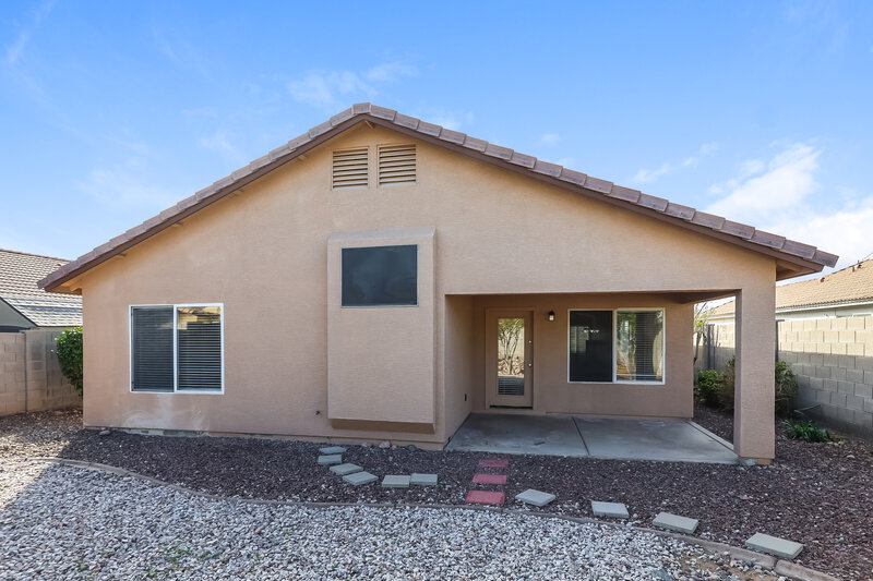 2,150/Mo, 8228 W Behrend Dr Peoria, AZ 85382 Rear View