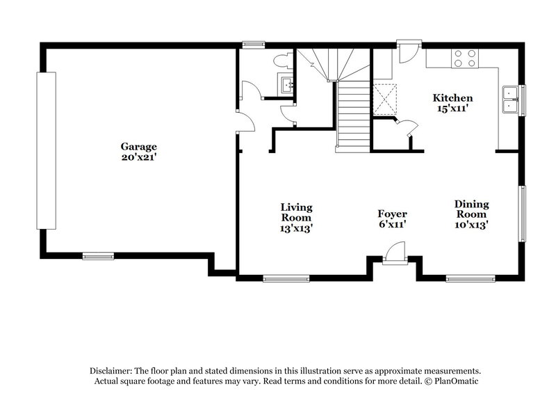2,710/Mo, 937 E Agua Fria Ln Avondale, AZ 85323 Floor Plan View