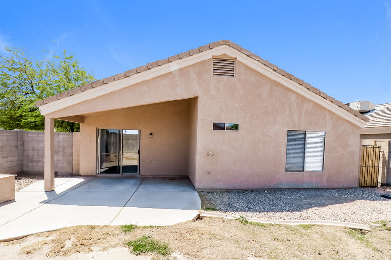 1,640/Mo, 14309 N 125th Dr El Mirage, AZ 85335 Rear View