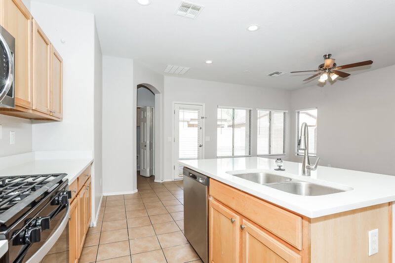 1,890/Mo, 8842 W Hilton Ave Tolleson, AZ 85353 Kitchen View 2