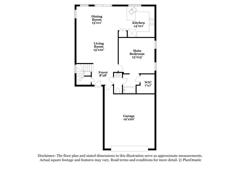 2,180/Mo, 22520 W Lasso Ln Buckeye, AZ 85326 Floor Plan View