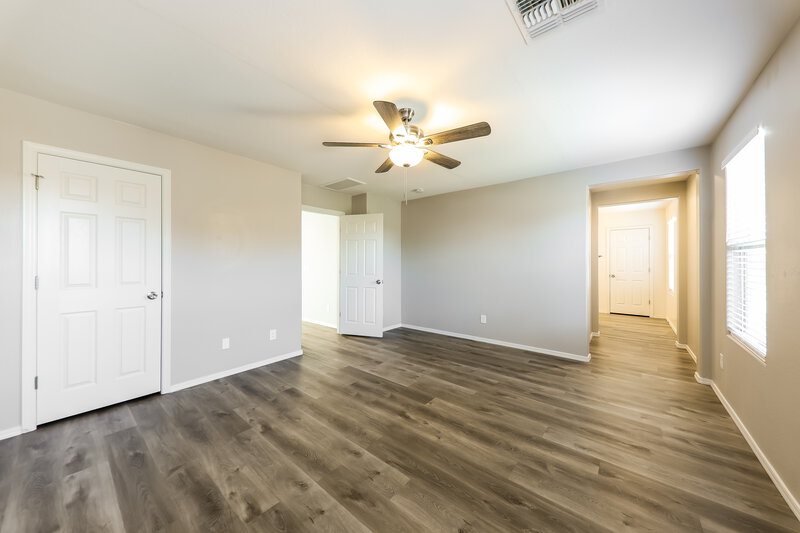 2,450/Mo, 12116 W Range Mule Dr Peoria, AZ 85383 Main Bedroom View 2